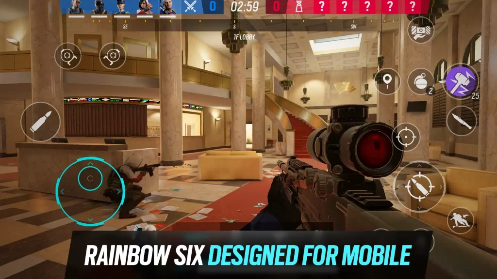 เทคนิคการเคลียร์ห้องและตรวจมุมแบบมือโปรใน Rainbow Six Mobile
