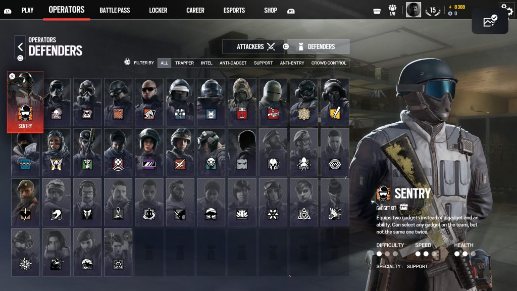 Operator ฝั่งป้องกันตัวไหนคุ้มที่สุดในการเล่นแรงค์ใน Rainbow Six Mobile